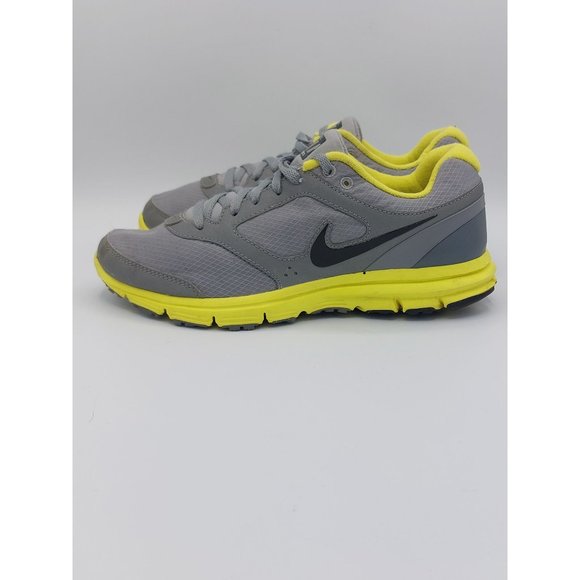 Nike Lunar fly H2O Repel Womens Size 6.5 Silver Yellow Athletic Running Shoe - Picture 7 of 11